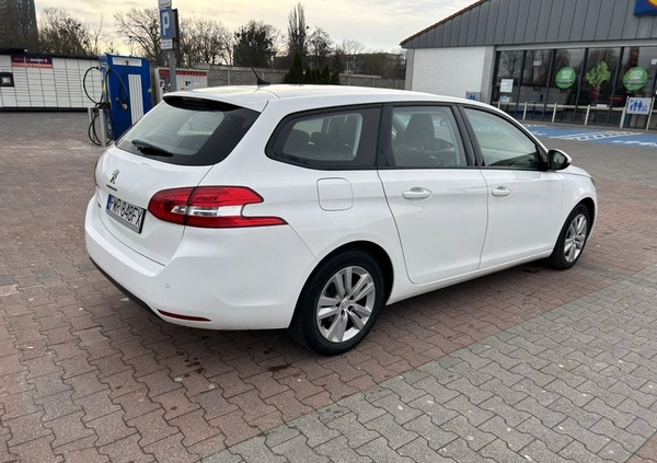 Peugeot 308 cena 44900 przebieg: 115000, rok produkcji 2019 z Stawiszyn małe 16